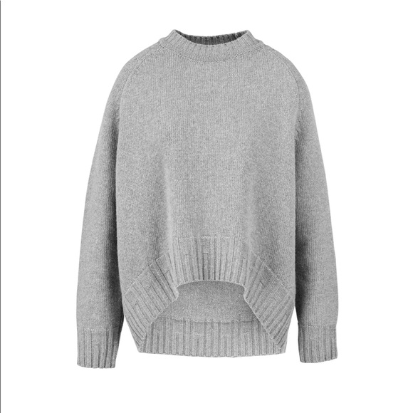 Cop.Copine gray wool sweater - Picture 3 of 6
